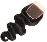 DM Brazilian Hair 4x4 Lace Closure Body Wave Natural Colour