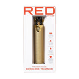 Red by Kiss: Precision Blade Cordless Trimmer - Gold