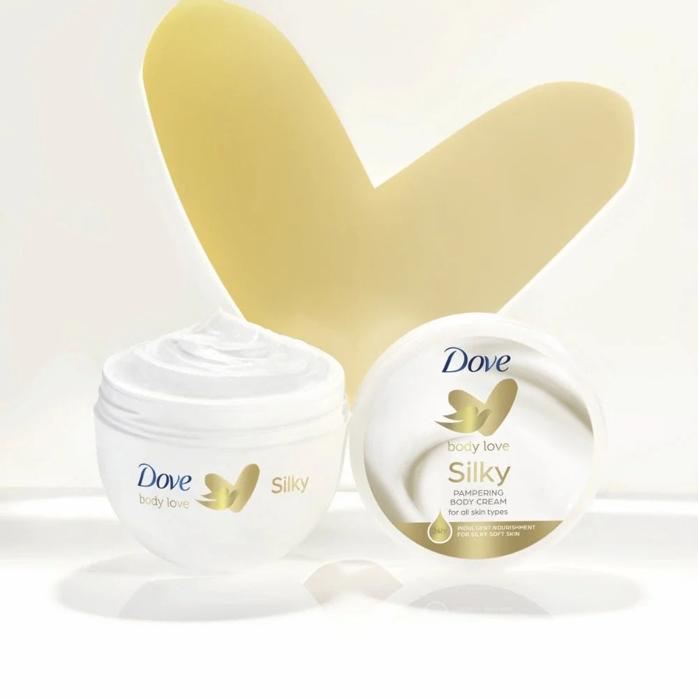 Dove Silky Pampering Body Cream 300ml