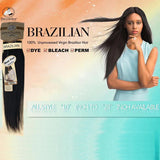 Dressmaker 100% Virgin Brazilian Hair Straight 10"/28"