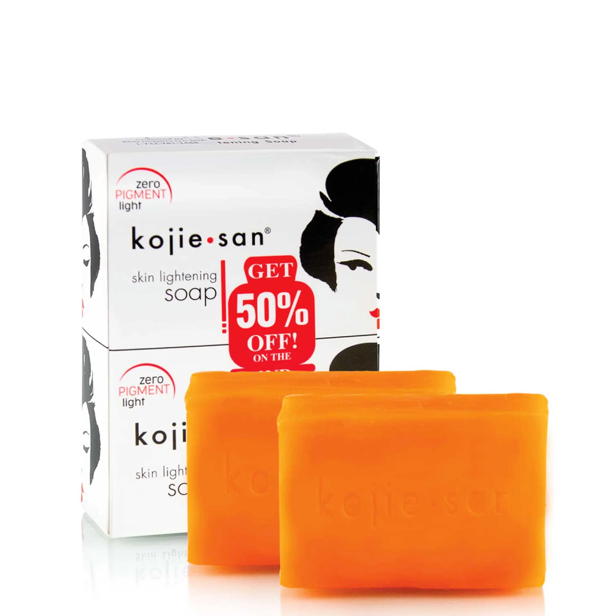 Kojie San 2x135g Kojic Acid Soap Bars Skin Lightening Whitening