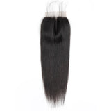 DM Brazilian Hair 4x4 Lace Closure Straight Natural Colour