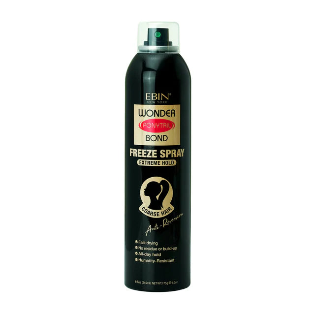 Ebin Ponytail Freeze Spray Extreme Hold 8oz