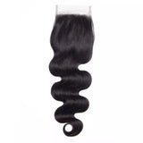 DM Brazilian Hair 4x4 Lace Closure Body Wave Natural Colour