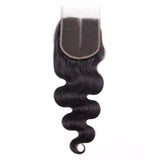 DM Brazilian Hair 4x4 Lace Closure Body Wave Natural Colour