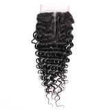 DM Brazilian Hair 4x4 Lace Closure Deep Wave Natural Colour