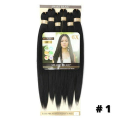 Smart Braid 6 Pack Pre-Stretched 28" 7 Colours Available