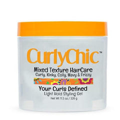 CurlyChic Your Curls Defined Light Hold Styling Gel 11.5oz | BeautyFlex UK