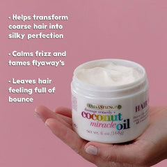 OGX Coconut Miracle Oil Hair Mask Extra Strength 6oz Benefits