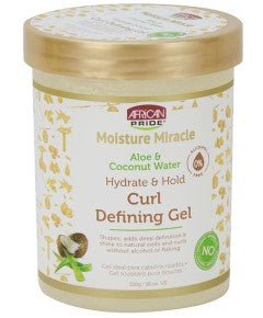 African Pride Aloe & Coconut Curl Defining Gel 18oz | BeautyFlex UK