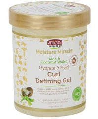 African Pride Aloe & Coconut Curl Defining Gel 18oz | BeautyFlex UK