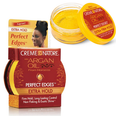 Creme of Nature Argan Oil Extra Hold Edge Control Gel 63.7g | BeautyFlex UK