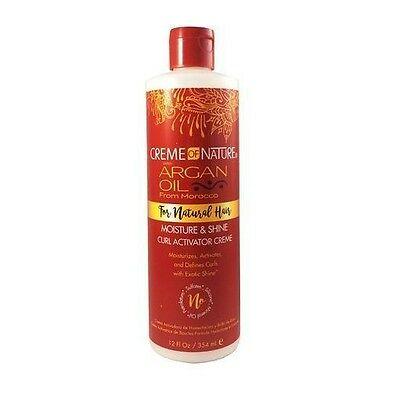 Creme of Nature Argan Oil Moisture and Shine Curl Activator Creme 354g | BeautyFlex UK