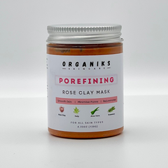 Organiks Porefining Pink Clay Mask 120g | BeautyFlex UK