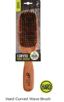 Titan Curved Hard Brush#717