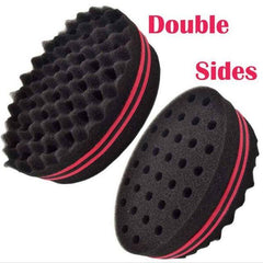 Afro Twist and Lock Sponge Double Sided Small Size | BeautyFlex UK