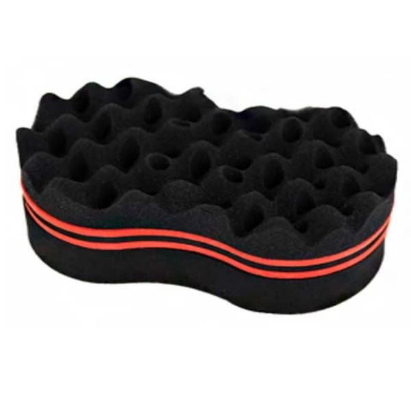 Afro Twist and Lock Sponge Double Sided Large Size | BeautyFlex UK