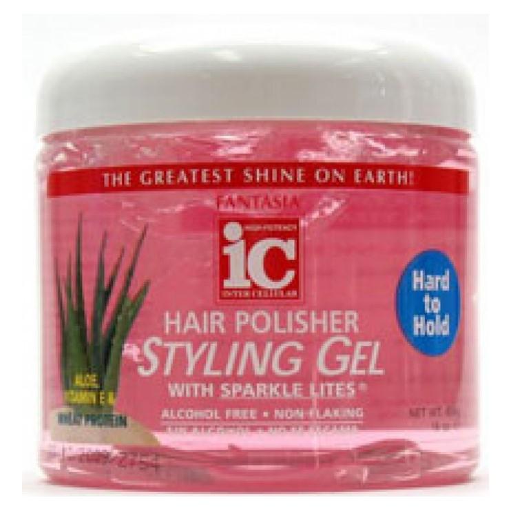 Fantasia IC Hard to Hold Styling Gel with Sparkle Lites 454g | BeautyFlex UK