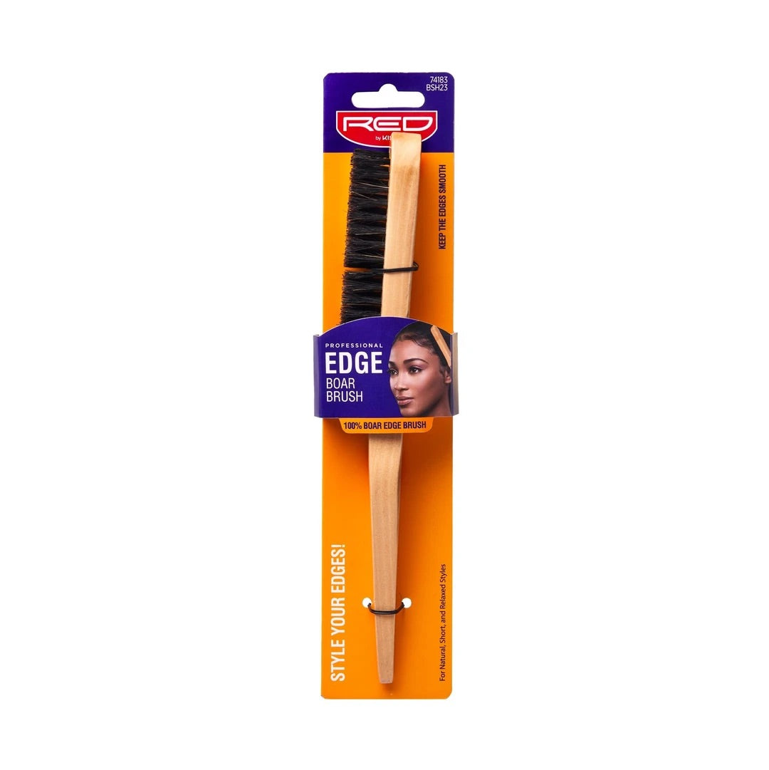 Red By Kiss Professional Edge Boar Hard Brush # BSH23 | BeautyFlex UK