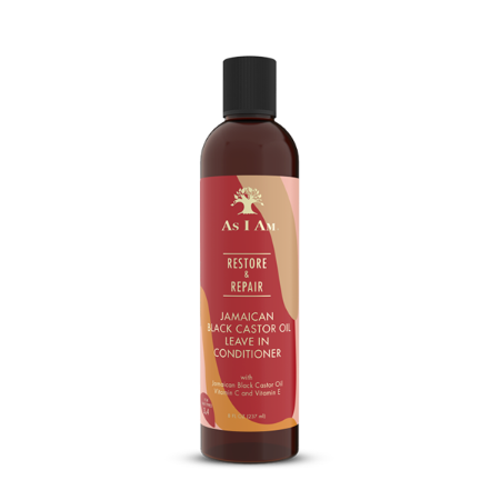 As I Am JBCO Castor Oil Leave In Conditioner 8oz | BeautyFlex UK