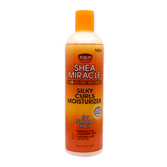 African Pride Shea Miracle Silky Hair Moisturizer 355ml back | BeautyFlex UK