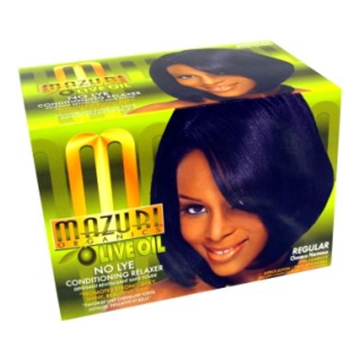 Mazuri Olive Oil No Lye Conditioning Relaxer Regular | BeautyFlex UK