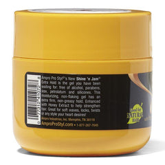 Ampro Shine 'n Jam Extra Hold Conditioning Gel 4oz - Back