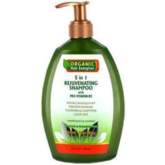 Organic Hair Energizer 5 In 1 Rejuvenating Shampoo 385ml | BeautyFlex UK