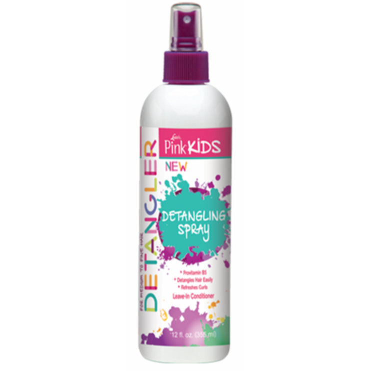 Pink Kids Detangling Spray 355ml | BeautyFlex UK