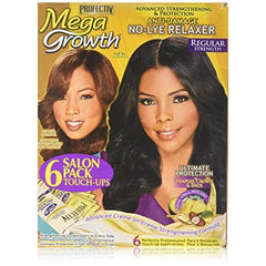 Profectiv Mega Growth Anti Damage No Lye Relaxer Regular Salon Pack 6 Touch Up | BeautyFlex UK