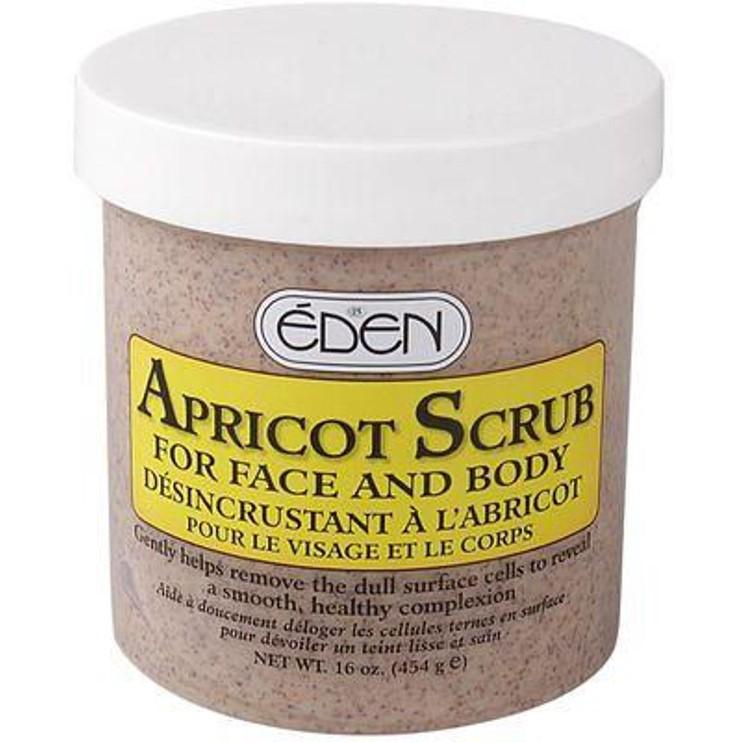 Eden Apricot Scrub For Face And Body 454g | BeautyFlex UK