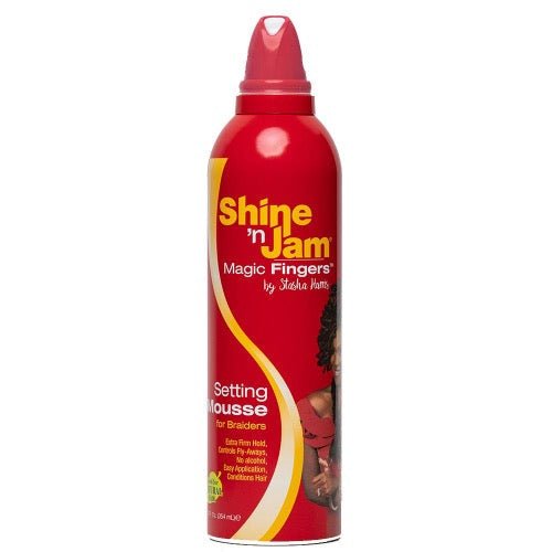 Ampro Shine n Jam Magic Fingers Setting Mousse 12oz