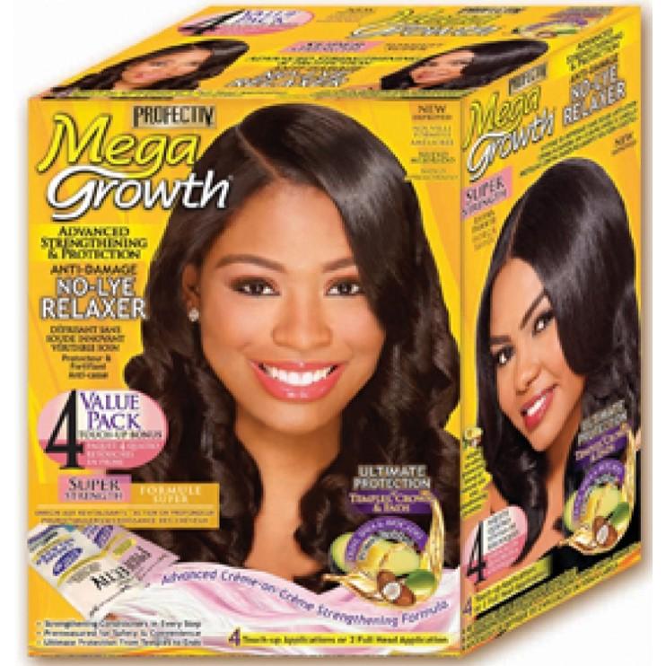 Profectiv Mega Growth Anti Damage No Lye Relaxer Super 4 Touch Up or 2 Full Head | BeautyFlex UK